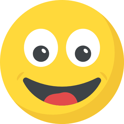 Happy emoji smileys emoticons icon