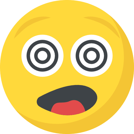 Hypnotized hypnotized feelings emoji icon