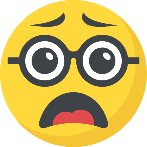 Nerd emoticons feelings smileys icon