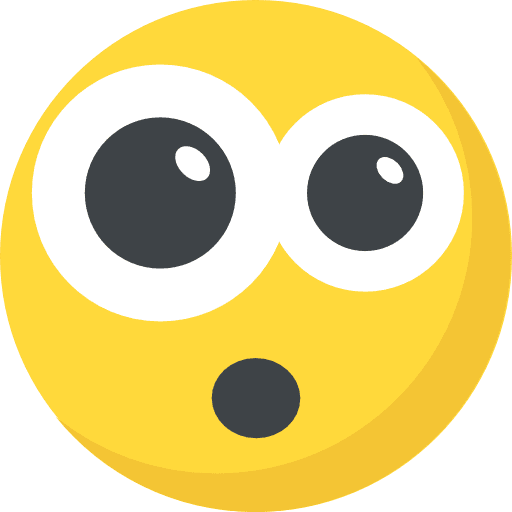 Shocked smileys emoticons feelings icon