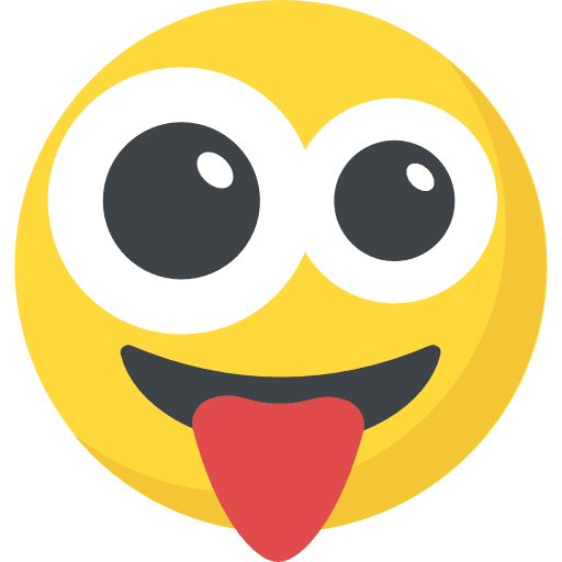 Tongue emoji smileys feelings icon