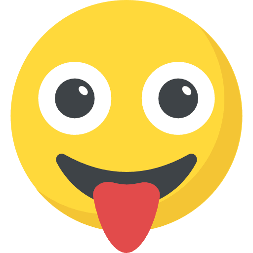 Tongue tongue emoticons yummy icon