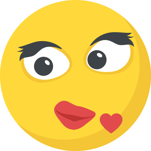 Woman smileys feelings emoji icon