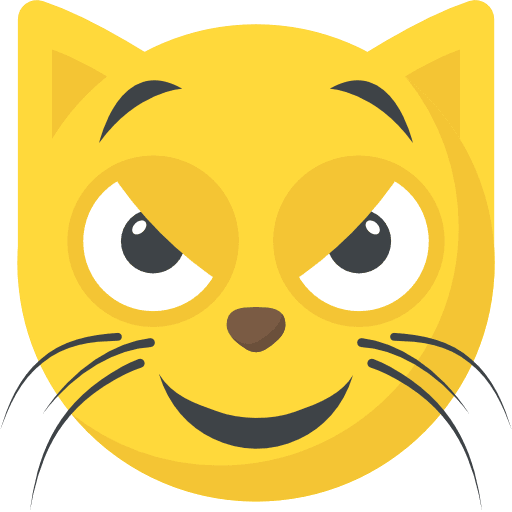 Cat emoticons smileys cat icon