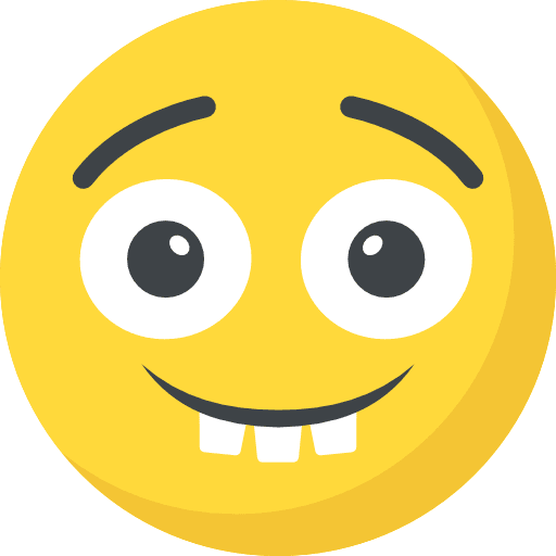 Happy happy feelings emoji icon