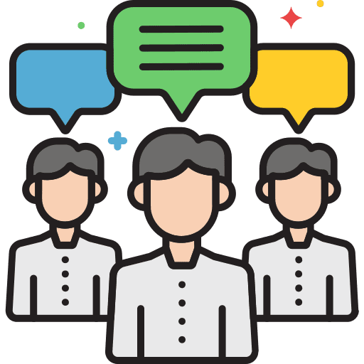 Feedback user messages feedback icon