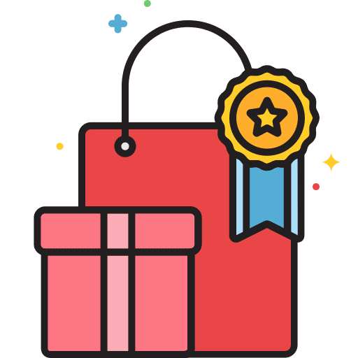 Products commerce and shopping bag shop icon