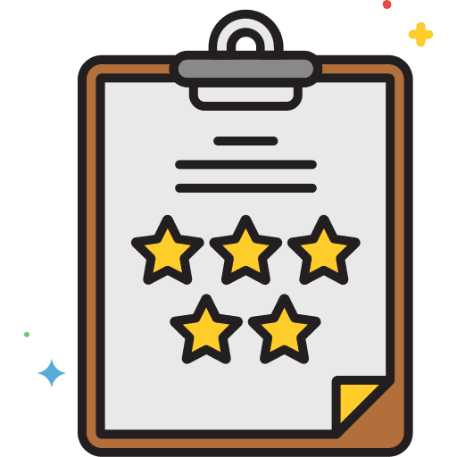 Star rating rating stars review icon