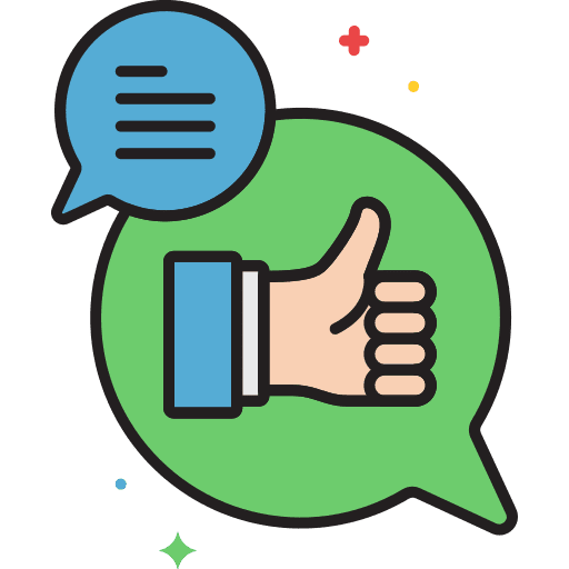Feedback feedback chat like icon