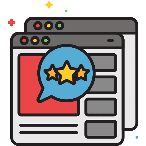 Rating ui rating internet icon