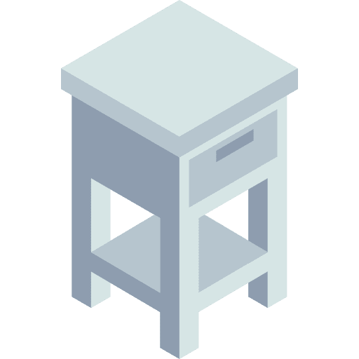 Nightstand antique furniture and household furniture icon Nightstand antique furniture and household furniture icon