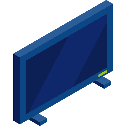 Television technology television monitor icon Television technology television monitor icon