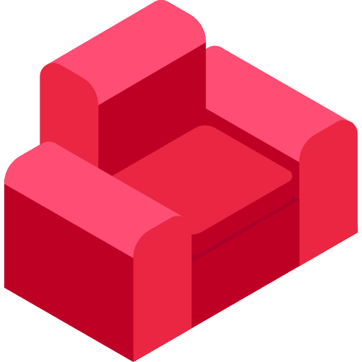 Armchair furniture chair furniture and household icon Armchair furniture chair furniture and household icon