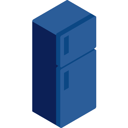 Fridge electronics kitchen technology icon Fridge electronics kitchen technology icon