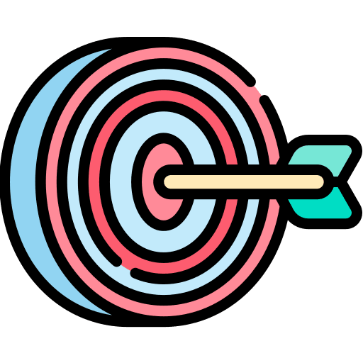 Archery arrow darts dart board icon Archery arrow darts dart board icon