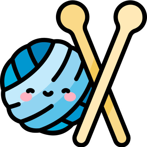 Knit thread textile knit icon