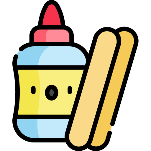 Handmade adhesive handcraft miscellaneous icon Handmade adhesive handcraft miscellaneous icon