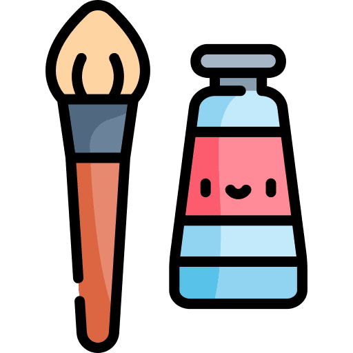 Paint painting brush brushes icon Paint painting brush brushes icon