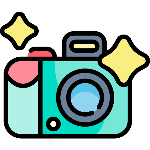 Photo camera technology digital icon Photo camera technology digital icon