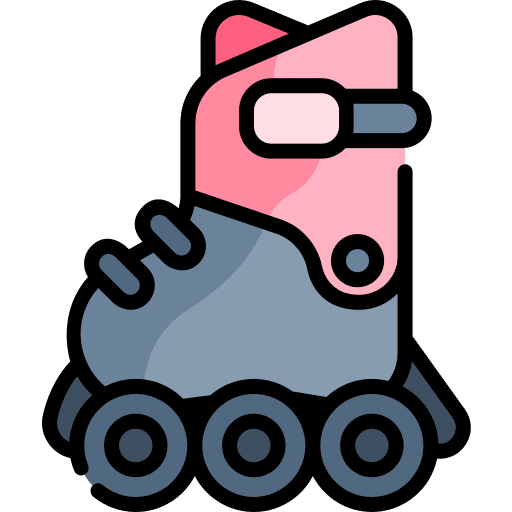 Roller skate shoes roller skating icon Roller skate shoes roller skating icon