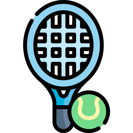 Tennis tennis ball racket icon Tennis tennis ball racket icon
