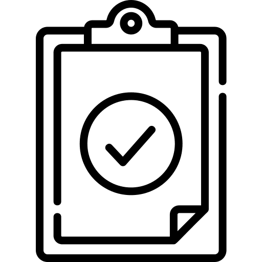 Checklist pencil criteria check list icon