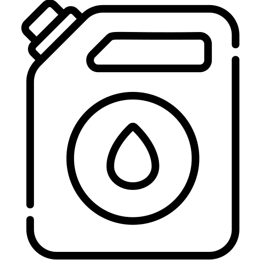 Oil tank tank refill petrol icon