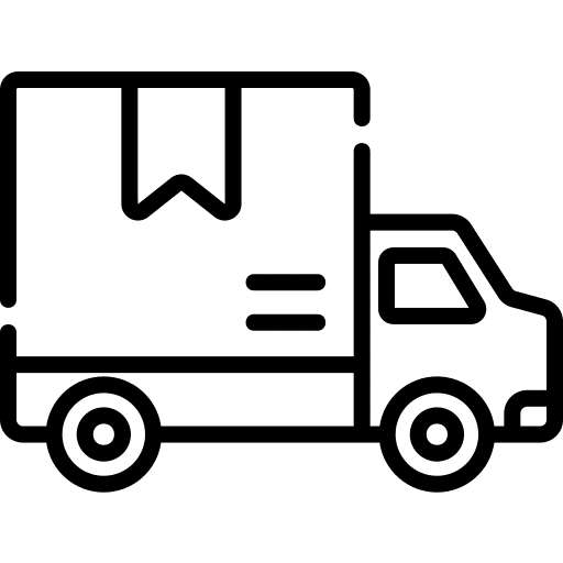 Shipping truck vehicle shipping truck transport icon