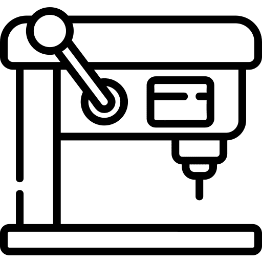 Drill drilling machine improvement drill icon