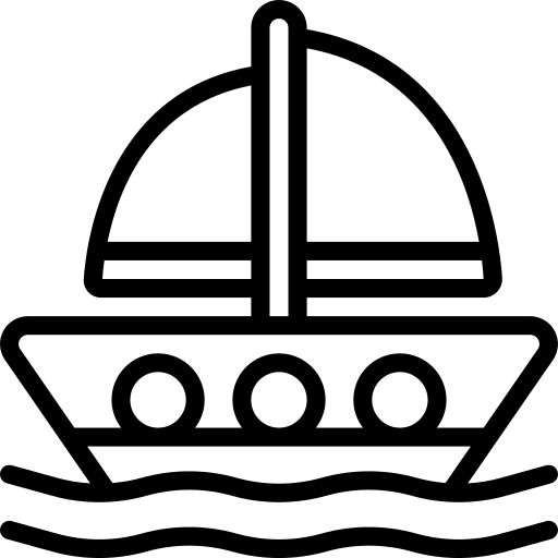 Boat boat sailboat marine icon