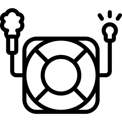 Life guard sailboat security ocean icon