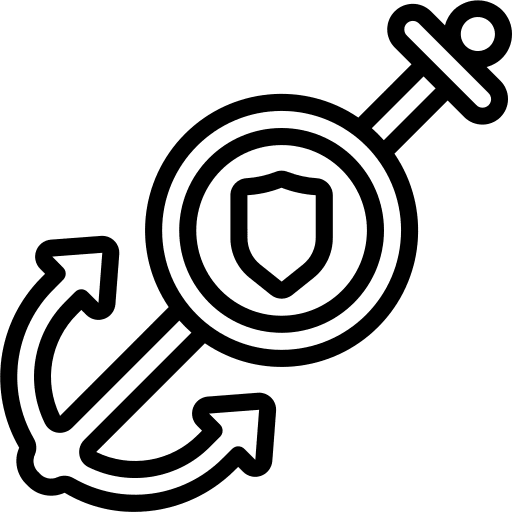 Anchor miscellaneous marine anchor icon