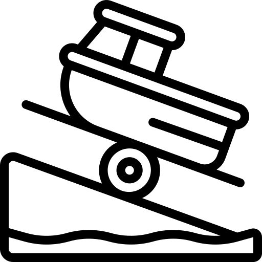 Boat ocean boat transportation icon