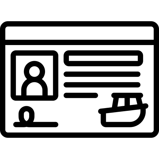 License ocean sailboat miscellaneous icon