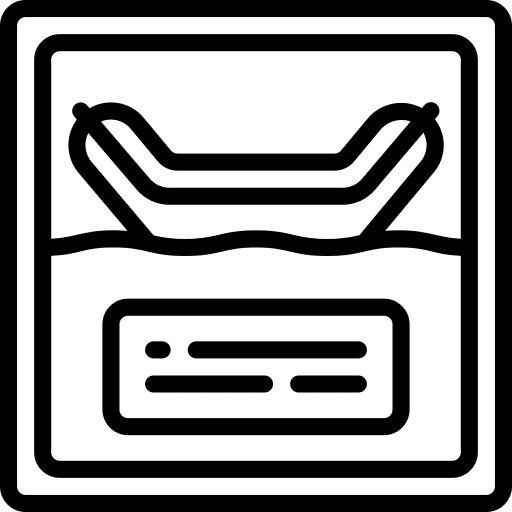 Sign sign boat sailboat icon