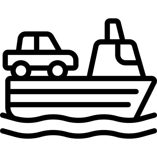 Boat ship sea boat icon