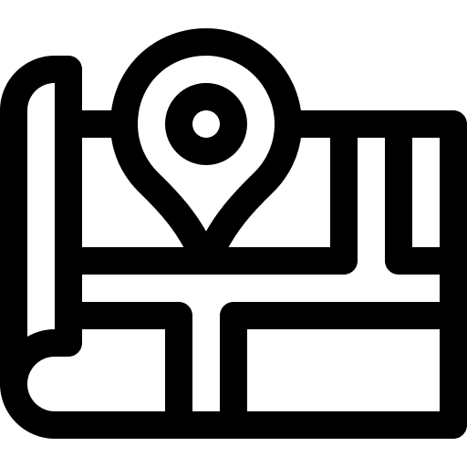 Map social media map pointer map point icon