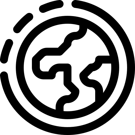 World worldwide social media highlight stories icon