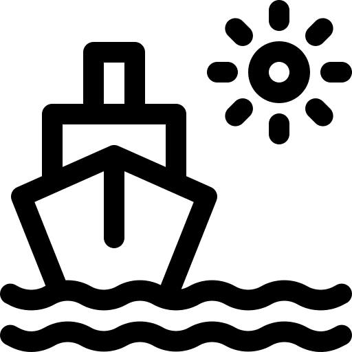 Cruise travel cruise cruise ship icon