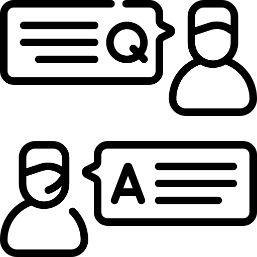 Customer service button information question icon