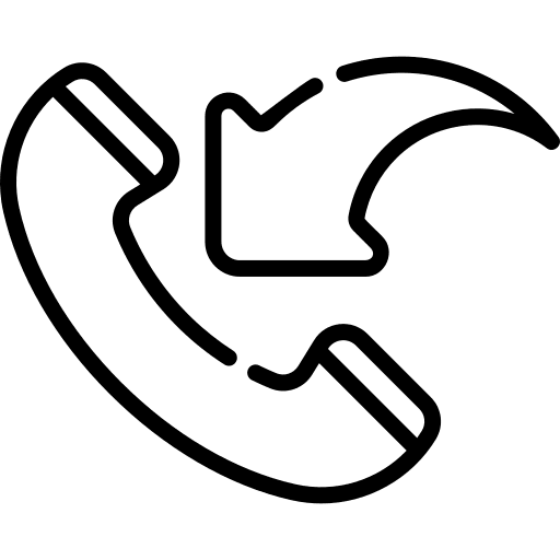 Inbound electronics inbound phone contact icon