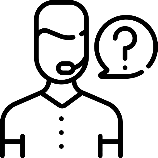 Call center agent commerce and shopping young logistics delivery icon