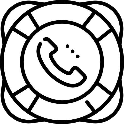 Call center agent technology telemarketer customer service icon