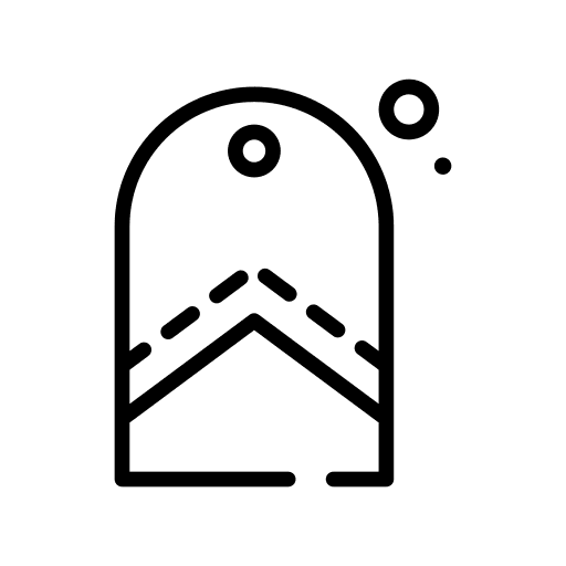 Tag shapes and symbols tag interface icon