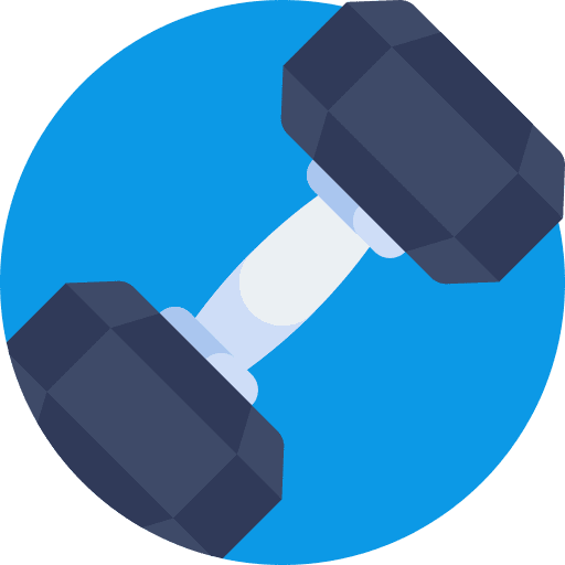 Dumbbell dumbbell fitness weight icon