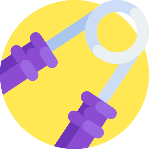 Hand grip healthcare and medical fitness hand grip icon