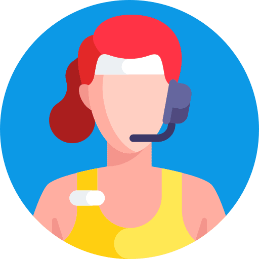 Instructor workout people sporty icon