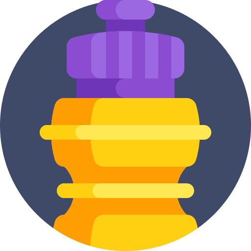 Water bottle sports and competition drink hydratation icon