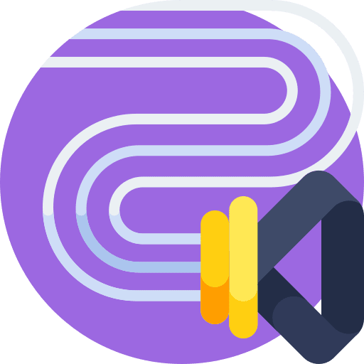 Resistance band recovery physiotherapy injury icon