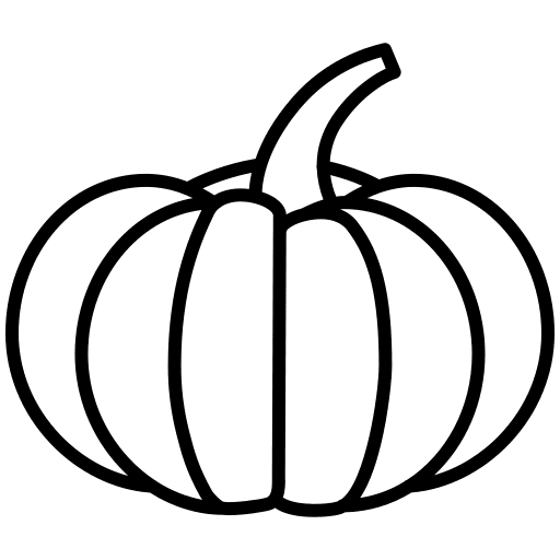 Pumpkin farming and gardening organic vegetarian icon